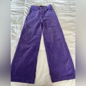 High rise purple jeans size 4 from H&M
